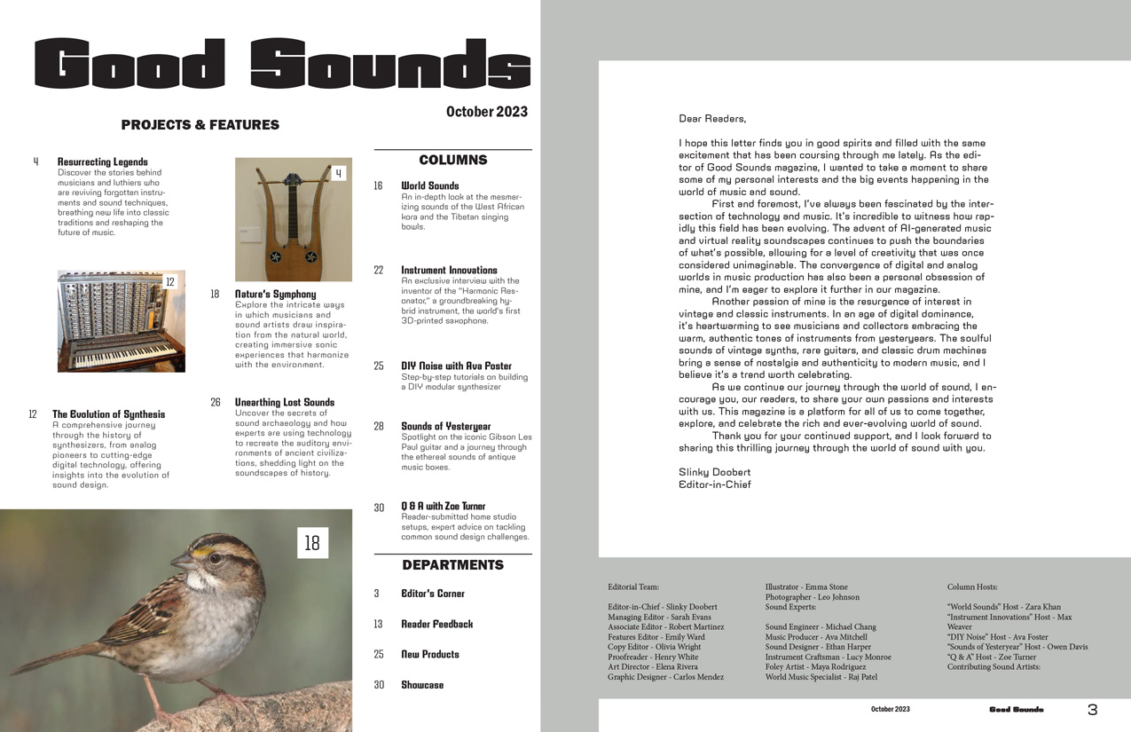 my magazine illustration